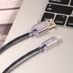 SOLOPLAY 100cm/ 39.37in Durable Double Waterproof USB Data Cable Charging for Phone