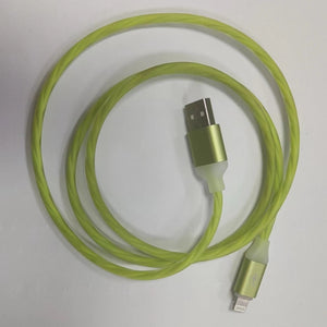 SOLOPLAY 100cm/ 39.37in Durable Double Waterproof USB Data Cable Charging for Phone