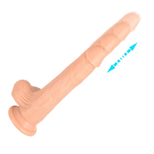Car Dent Remover Auto-heating Realistic Bulging Veins Dildo with Thrusting Mode and Mounting Plate- Electro Magnetic Motor - Soloplays.com,adult toy,sex toy,orgasm toy,vibrator,massager,penis pump,vagina,realistic dildo,realistic pussy 