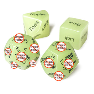 Sex Position Dice Sex Dice Erotic Glow Dice Love Game Toy Couple Gift
