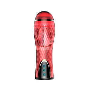 Automatic Masturbator 4 Frequencies Realistic Vagina Pussy Sucking Vibrating Masturbation Cup Telescopic Pussy Licking Toy Sex Machine for Men - Soloplays.com,adult toy,sex toy,orgasm toy,vibrator,massager,penis pump,vagina,realistic dildo,realistic pussy 