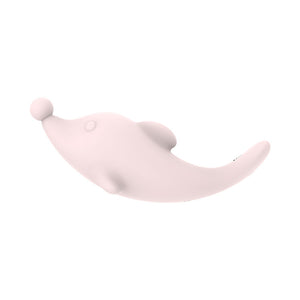 Dolphin Shaped Cute Mini G-Spot Vibrator with 12 Frequencies - Soloplays.com,adult toy,sex toy,orgasm toy,vibrator,massager,penis pump,vagina,realistic dildo,realistic pussy 